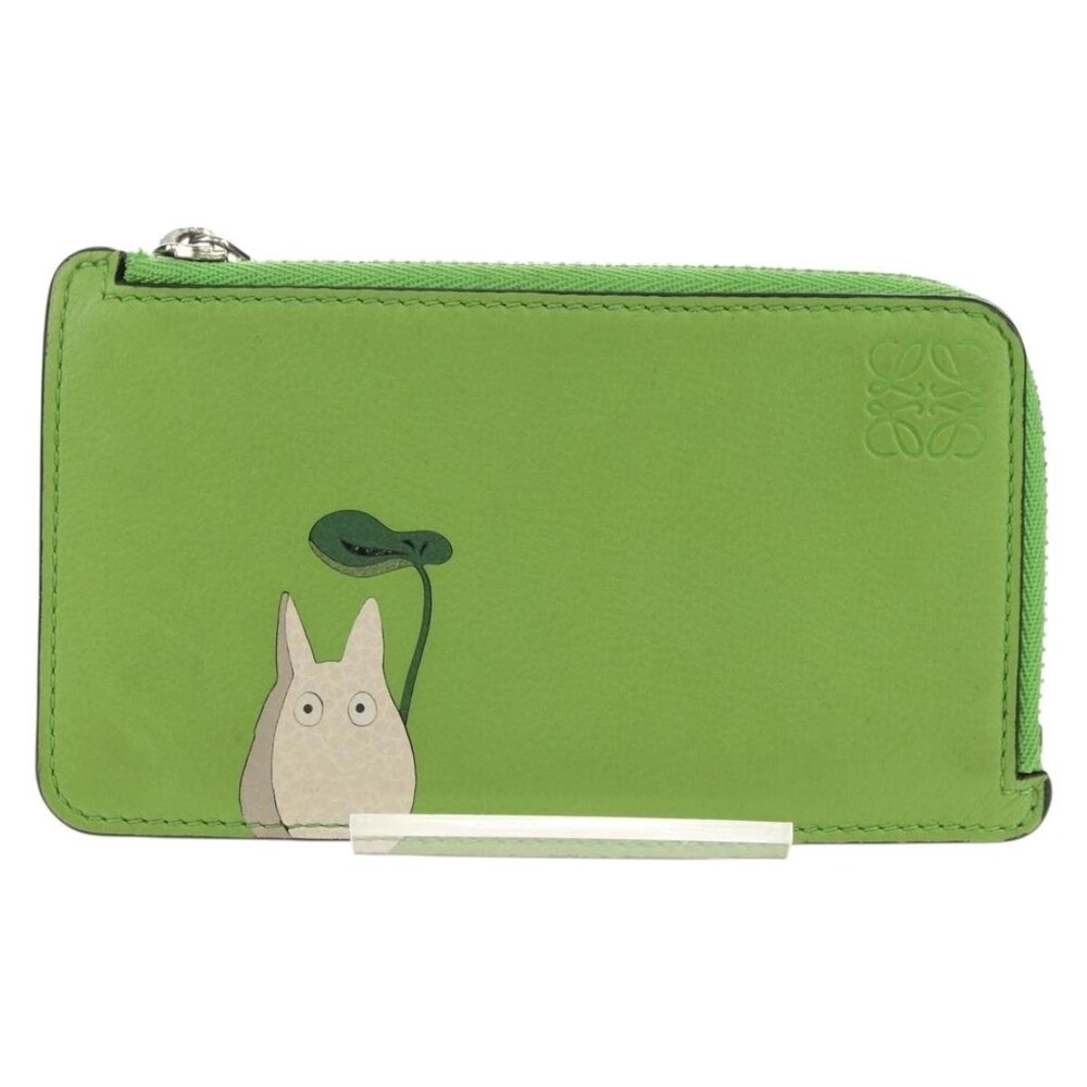Loewe Fragment Case My Neighbor Totoro Card Case Green